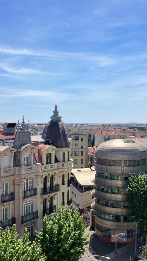 Appartement 2 Pieces En Etage Eleve, Centre-Ville Au Calme, Petite Vue Mer Nizza Kültér fotó